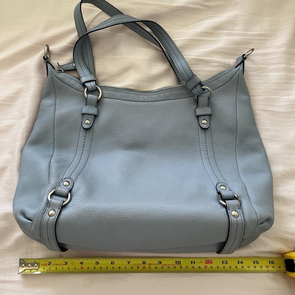 blue coach tote bag - Picture 3 of 4